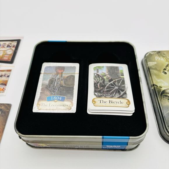 Timeline Inventions Card Game Asmodee Complete Frederick Henry 2017. Clean. - Picture 9 of 13